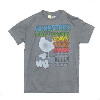 Woodstock Logo on Grey